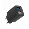 Carregador móvel Gembird TA-UC-PDQC30LCD-BK-01 carregamento rápido preto