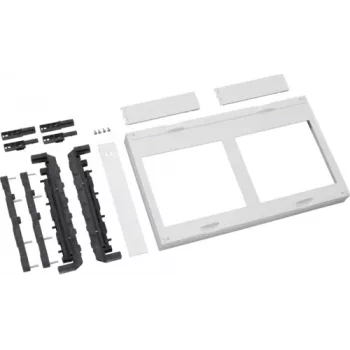 Hager UE22E4B. Cor do produto: preto, branco, material: plástico, número de produtos incluídos: 1 unid. Largura: 500 mm, profundidade: 125 mm, altura: 300 mm