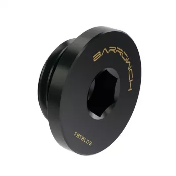 Tampão Barrow G1/4 FBTBLDS b preto – tampão roscado G1/4 para refrigeração líquida