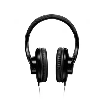 Auscultadores Shure SRH240A com fios, arco de cabeça, música, preto