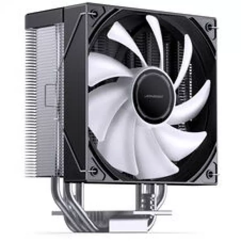 Arrefecedor de CPU Jonsbo CB40 preto ARGB Single-Tower 225W TDP, ventoinha PWM de 120mm