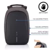 Mochila XDDESIGN P705.291 antracite — 18 L, compartimentos para portátil e tablet, fecho principal com fecho de segurança