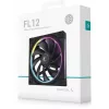 DeepCool FL12 ventoinha de caixa, 120 mm, 500–2150 rpm, 32 dB, FDB, 12 V, preto