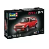 Modelo em plástico carro REVELL VW Golf1 GTI 50 Anos escala 1:24