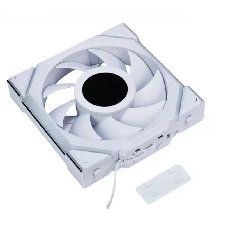 Lian Li UNI FAN SL Wireless 120 ARGB PWM ventoinha para caixa, 120 mm, pack de 3 com controlador, branca