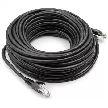Cabo Cat5E UTP, 15 m, preto