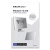 Filtro de privacidade QOLTEC 51059 para monitor de 23,8 polegadas (60,5 cm), 527 x 296,9 mm, transparente