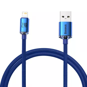 Cabo Lightning Baseus CAJY000003 1,2 m azul 2,4 A