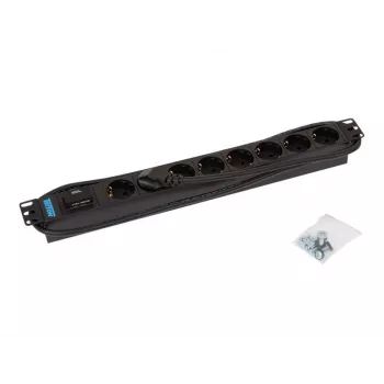 Proteção contra sobretensão Triton RAB-PD-X08-A1 preto 8 saídas AC 230V 2m