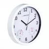 Esperanza EHC016W relógio de parede/mesa relógio de quartzo redondo branco
