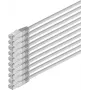 Cabo de rede ShiverPeaks 75720-H-SET10 Cat 6 S/FTP PIMF, pack de 10