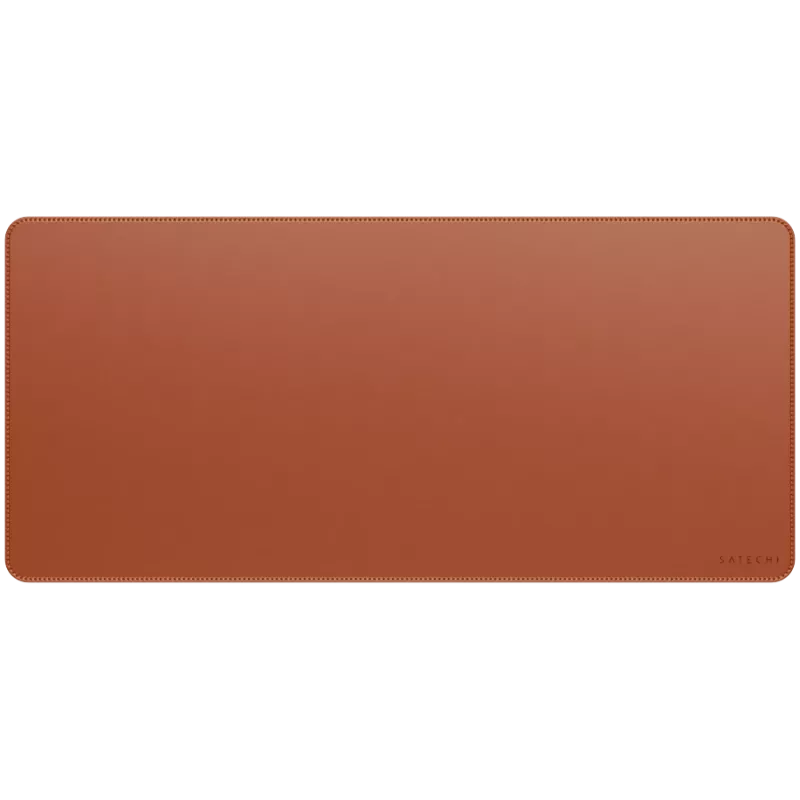 Tapete de rato Satechi Vegan-Leather Premium Desk Mat Brown ST-LPDMN
