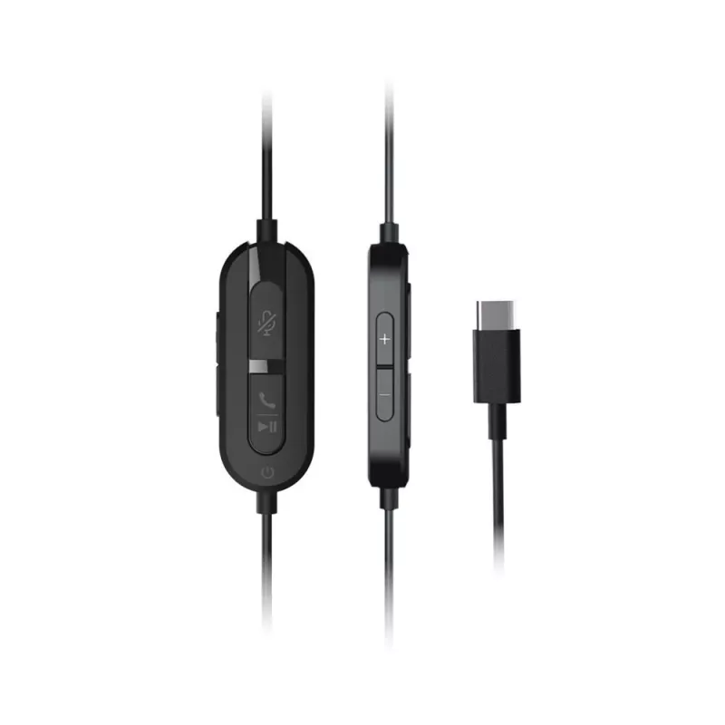 Creative 51EF0980AA000 Chat USB auricular on-ear com fios estéreo preto