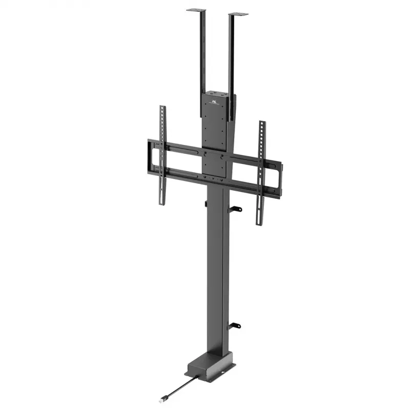 Suporte elétrico de teto/chão Maclean, extensível, 43''-88'', VESA 600x400, máx. 60 kg, 100-240 V AC, 50/60 Hz