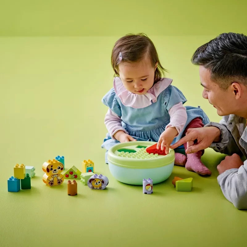 LEGO DUPLO Classificador de Formas Casa dos Cachorrinhos 10441, 17 peças, para crianças de 1½–5 anos