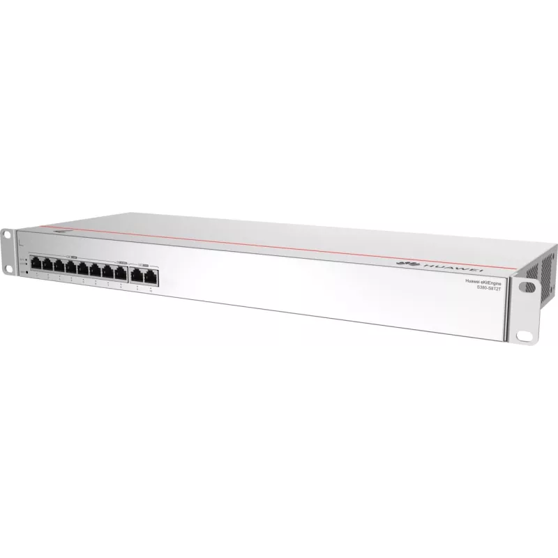 Huawei eKitEngine S380-S8T2T - Switch - gerido - 8 x 10/100/1000 - montável em rack (98012179)