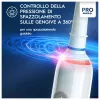 Escova de dentes elétrica rotativa Oral-B PRO Junior Frozen