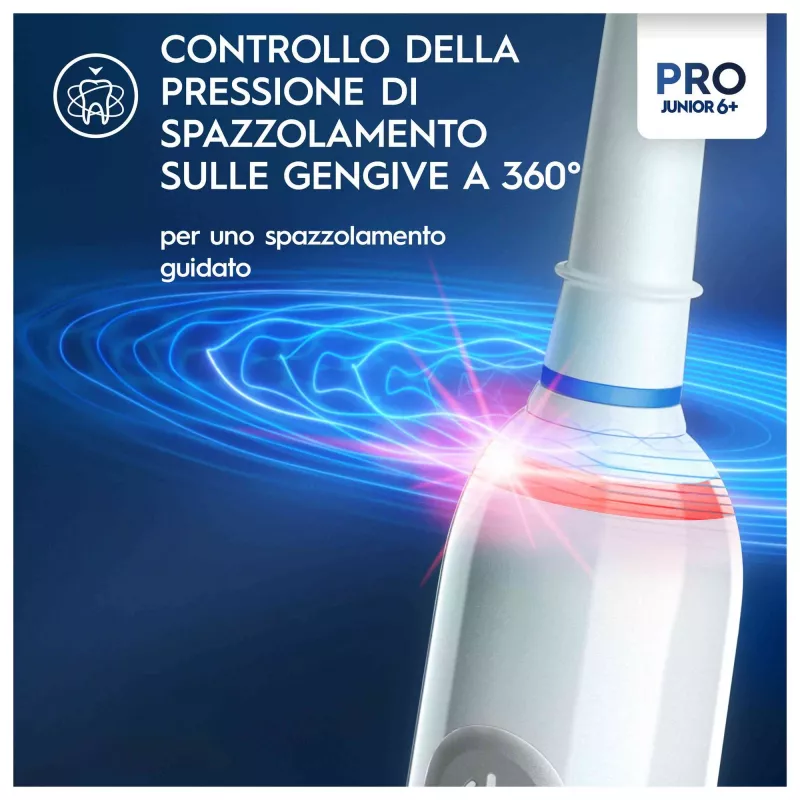 Escova de dentes elétrica rotativa Oral-B PRO Junior Frozen