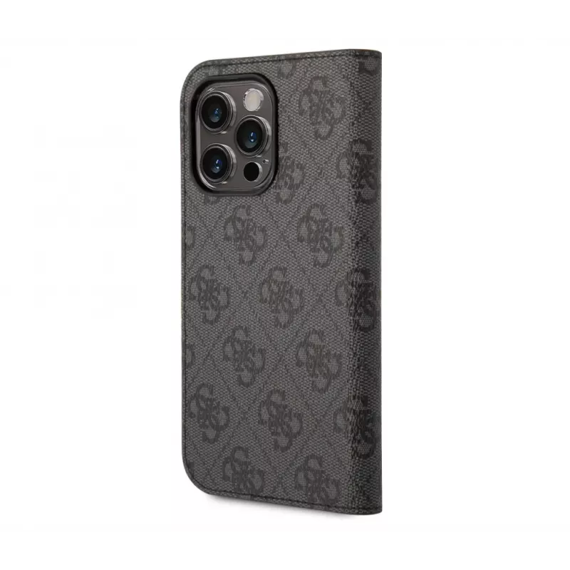 GUESS | Capa tipo livro | Apple | iPhone 14 Pro Max | Borracha/Silicone | Preto