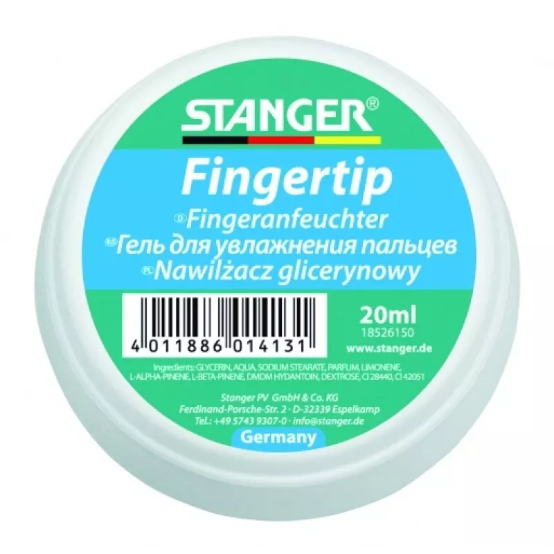 Cola em stick Stanger Finger Tip 18526150, 20 ml, aplicador de ponta para colagem precisa