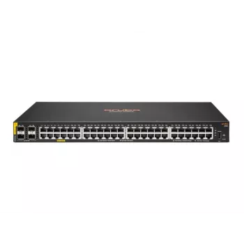 Hewlett Packard Enterprise HPE Aruba Networking CX 6100 48G Class4 PoE 4SFP+ 740W Switch - Switch - L3 - gerido - 48 x 10/100/1000 (PoE+) + 4 x 1 Gigabit/10 Gigabit SFP+ (uplink)