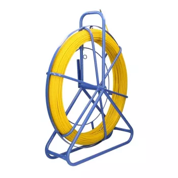 Vareta de puxar cabos Extralink Pilot 6mm 200m fibra de vidro FRP amarelo