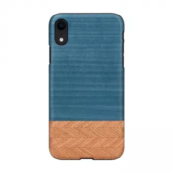 Capa para smartphone man and wood para iPhone XR – capa de proteção Denim preto