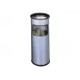 Balde do lixo/cinzeiro Durable - redondo - 17 L - metal
