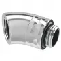 Adaptador Barrow Dazzle TDWT45-B01 SS 45° G1/4 polegadas rosca macho para G1/4 polegadas rosca fêmea rotativo prateado