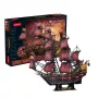 Puzzle 3D cubicfun Queen Anne's Revenge Anniversary Version – modelo 306-T4040H, navio de coleção para montar