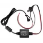 Cabo de alimentação para motociclo Garmin - Cabo de alimentação GPS - para zumo 350LM/390LM (010-11843-01)