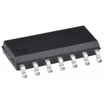 Regulador de tensão step-down Texas Instruments LM2574 M-ADJ — saída ajustável 1,2–37 V, entrada 4–40 V, SO-14