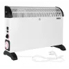 Aquecedor elétrico por convecção NOVEEN CH-6000 TIMER TURBO FAN 2000W 3 níveis de potência montagem na parede/chão branco