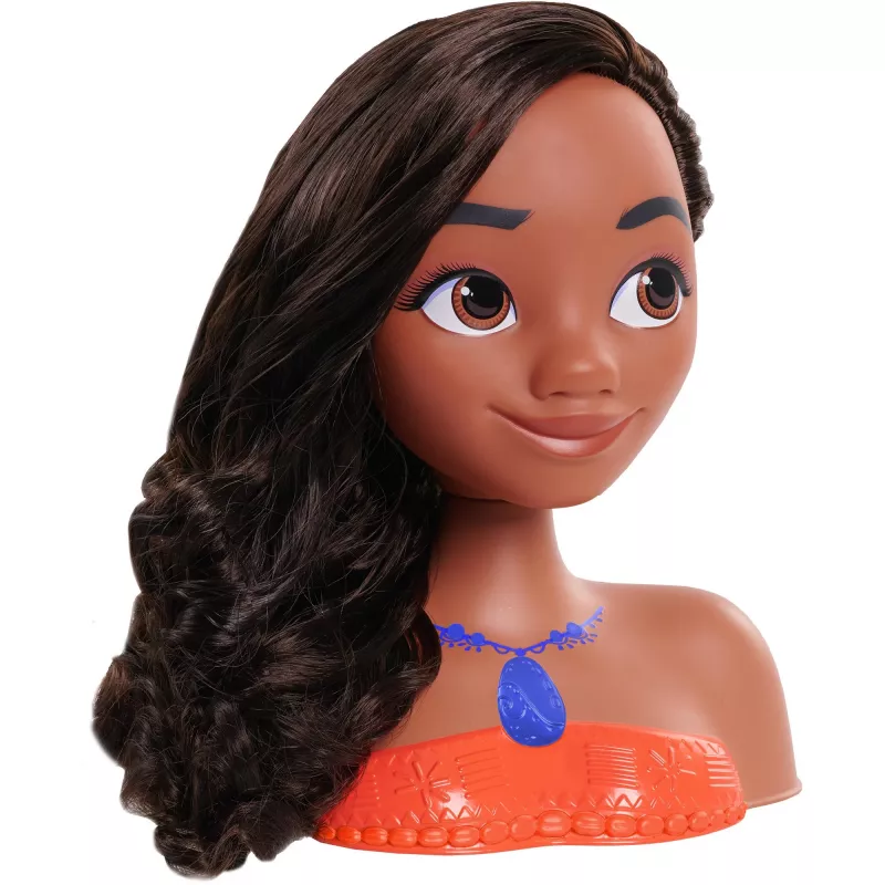 Disney Princess - Vaiana Cabeça de Cabeleireiro e Maquilhagem