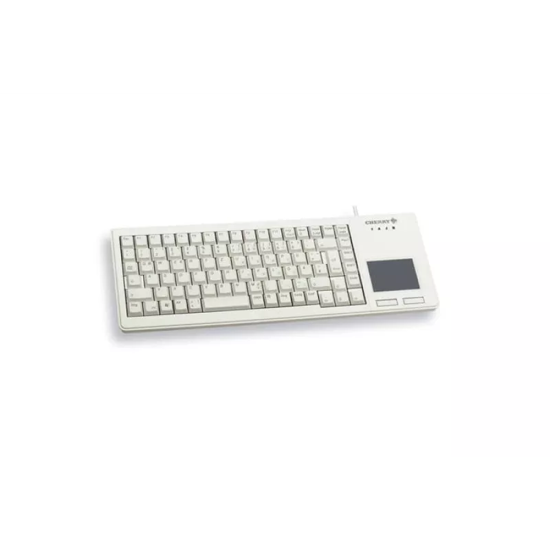Teclado universal com touchpad CHERRY XS USB QWERTZ alemão cinzento