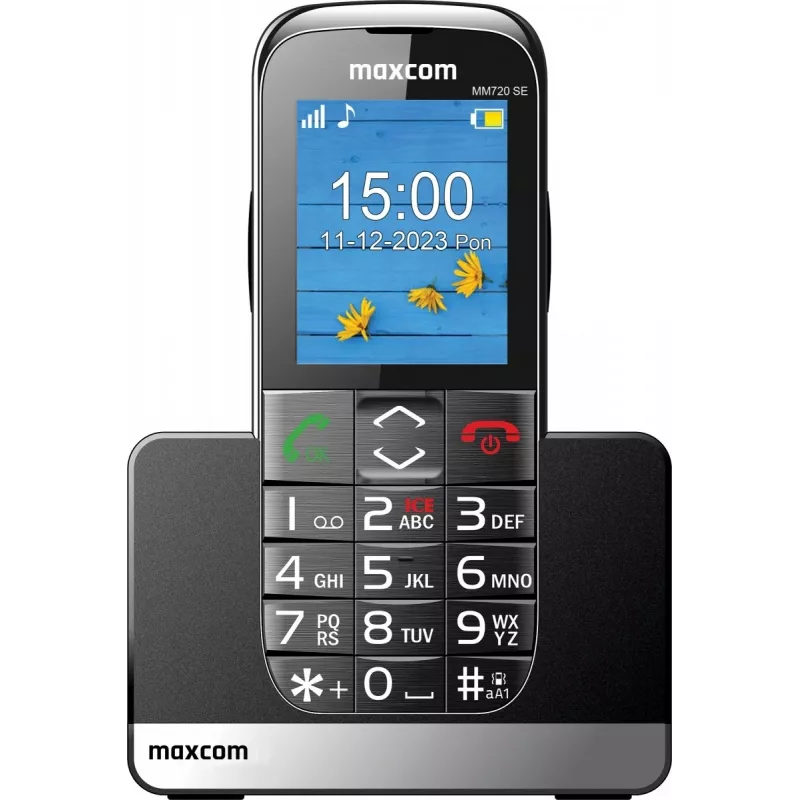 Telemóvel MaxCom MM 720 SE, ecrã de 2,4 polegadas