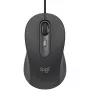 Logitech Signature Wired M520 for Business Rato ótico com fio USB-C Plug-and-Play Windows/Mac/Chrome/PC/laptops - Grafite