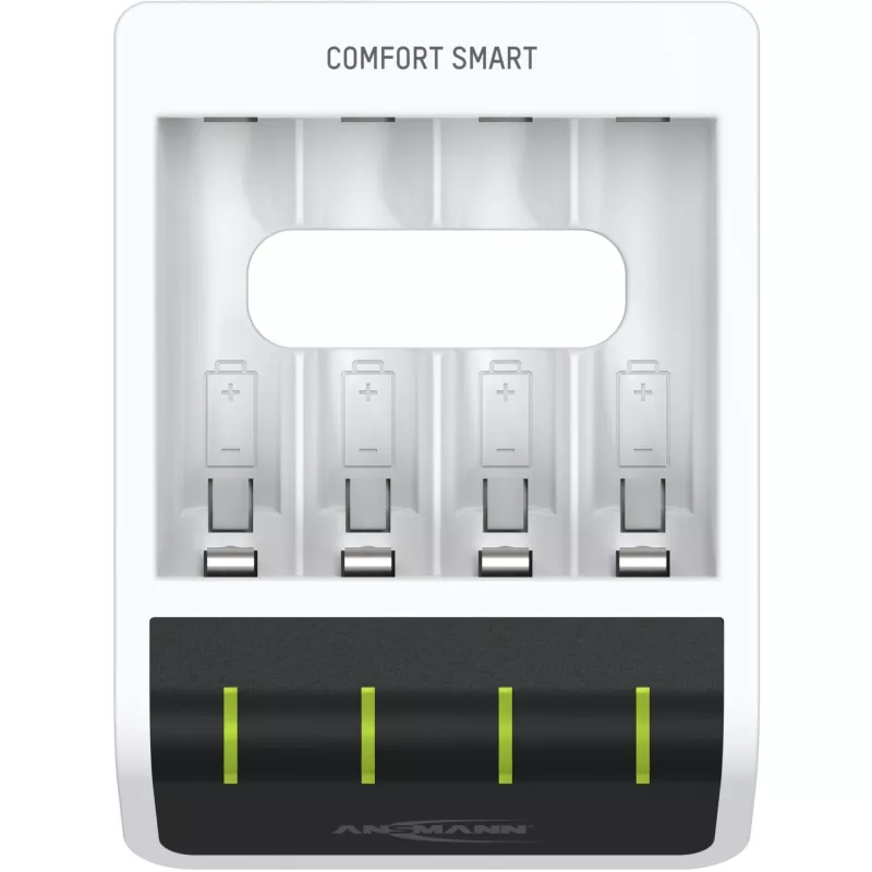 Carregador de pilhas Ansmann Comfort Smart doméstico USB