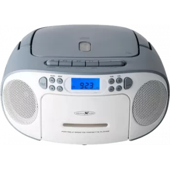 Reflexion RCR2260 leitor de CD portátil (boombox), branco/azul
