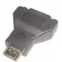e+p HDMI 5 cabo adaptador DVI 24+1 pin preto