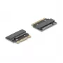 DeLOCK 64342 Adaptador M.2 interno interface host M.2 macho preto
