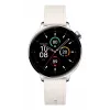 Smartwatch ONEPLUS OnePlus Watch 3 43mm, 1,32 polegadas AMOLED 466×466, titânio/prateado, bracelete de borracha branca, GPS, Wi‑Fi