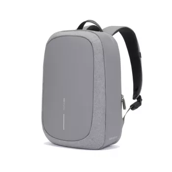 Mochila anti-roubo XDDESIGN BOBBY EDGE cinzenta — repelente à água, mochila para o dia a dia
