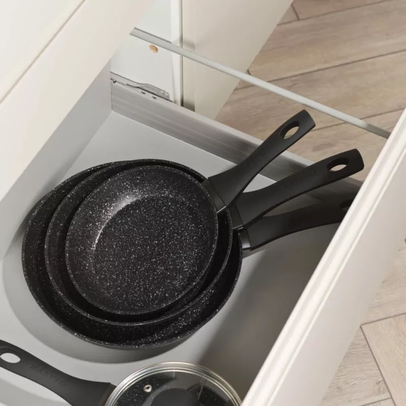 Conjunto de frigideiras Salter BW11459BRMFOB 3 peças frigideiras antiaderentes 20/24/28 cm