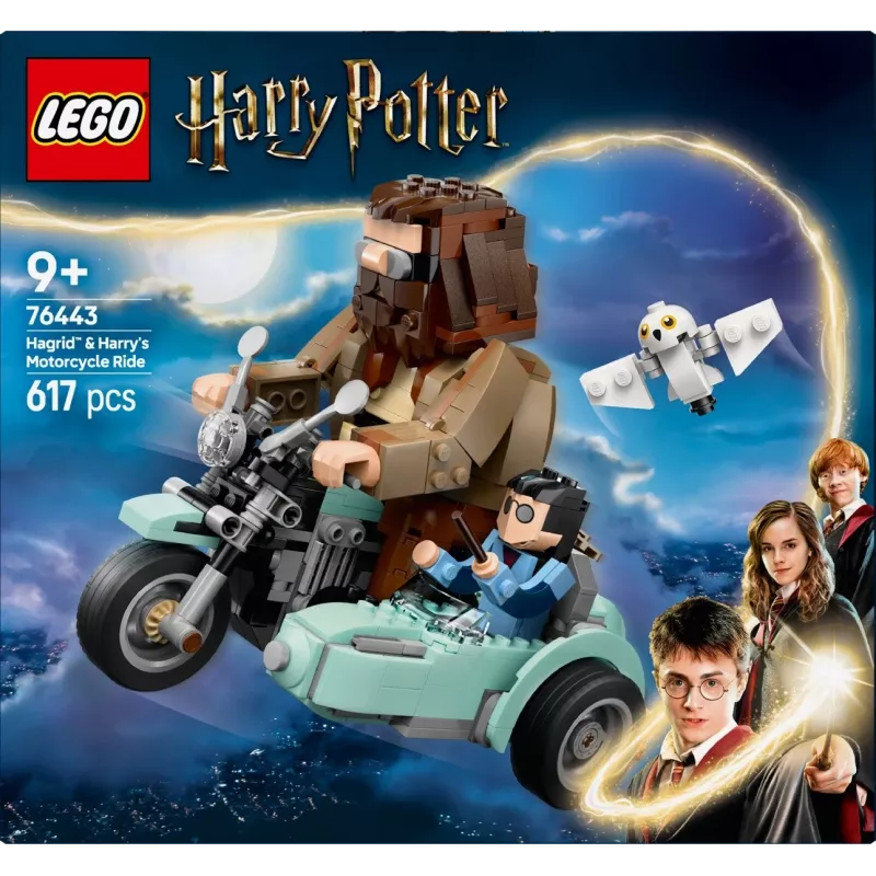 LEGO HARRY POTTER 76443 Passeio de mota do Hagrid e do Harry