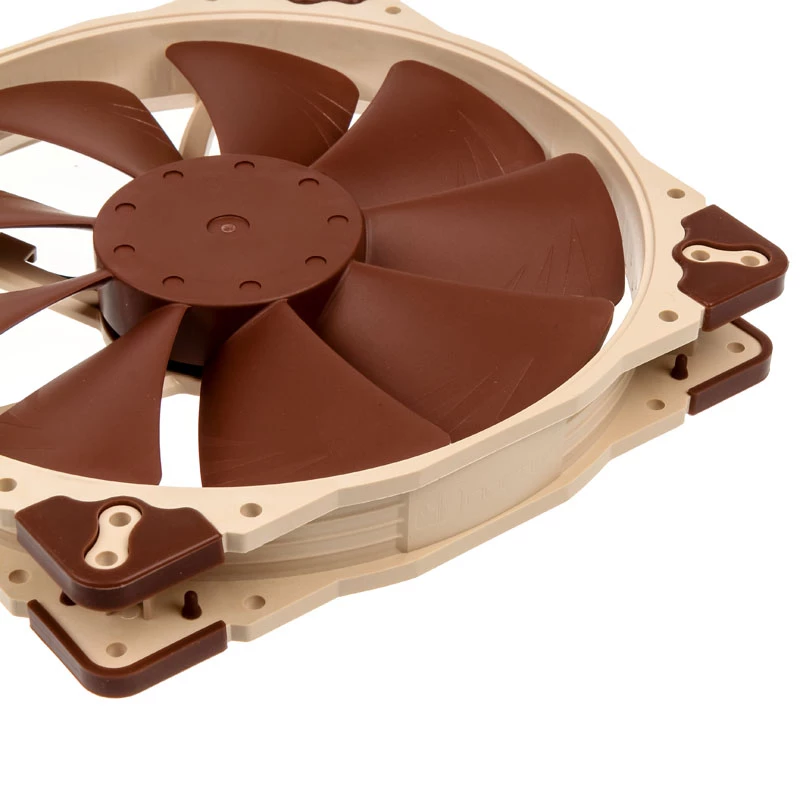 Ventoinha de caixa de computador Noctua NF-A20 5V PWM, 200 mm, 5 V, PWM, 350–800 rpm, 146,9 m³/h, 18,1 dB, rolamento SSO