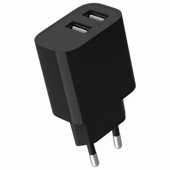 Carregador de interior Gembird TA-UC-2A12-01-BK 2A 12W USB