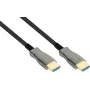 Cabo HDMI AOC Híbrido Ultra-High-Speed 2.1, 8K @60Hz / 4K @120Hz, 48 GBit/s, preto, 100m, PYTHON (AOC-H21100)