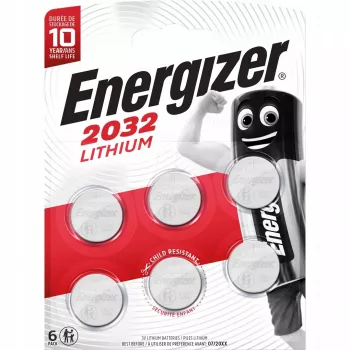 Pilhas Energizer Special CR2032 6 unid. novo