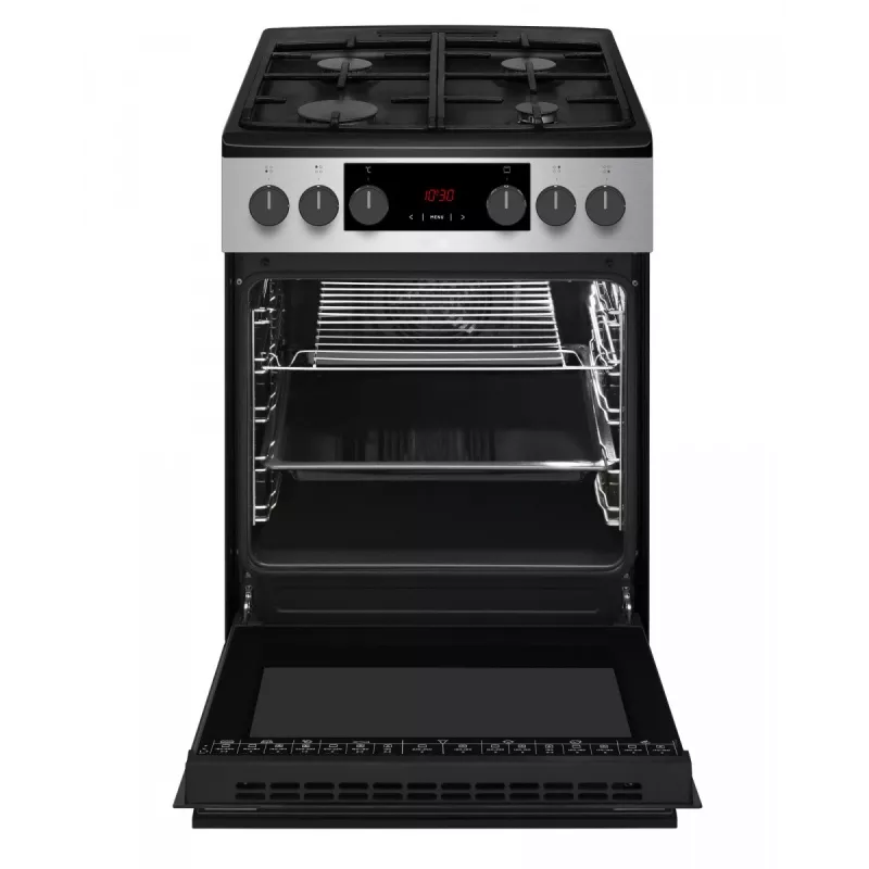 Fogão AMICA 523GEH3.33ZpTsDFA forno PIZZA, fogão a gás independente, classe de eficiência energética A